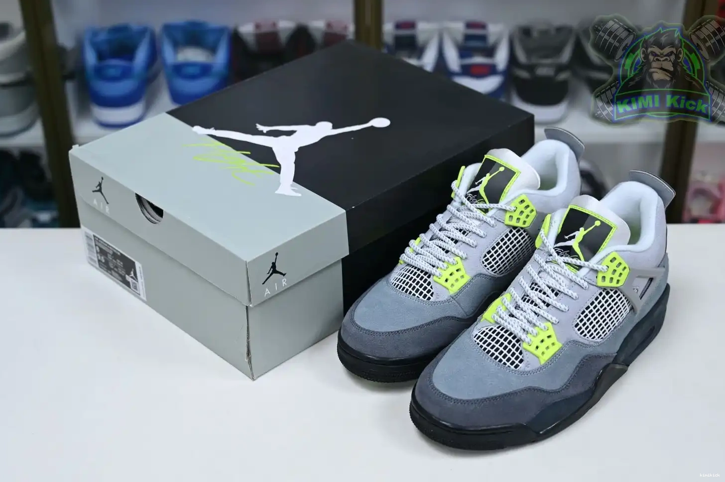 Kimikick 4 se'95neon retro Jordan Jordan Air 0511